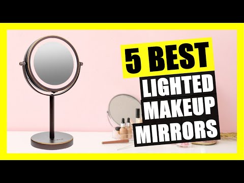 5 Best Lighted Makeup Mirror 2022 | 10x