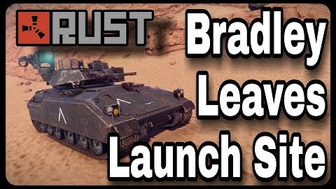 RUST Bradley APC on the streets