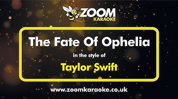 Taylor Swift - The Fate Of Ophelia (Karaoke Version) with Lyrics On Screen