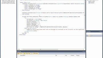 Visual Basic 2010 - Aero Glass Effect