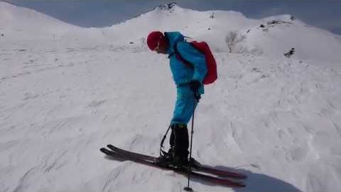 ATOMIC SHIFT BINDING:WALK MODE TO SKI MODE