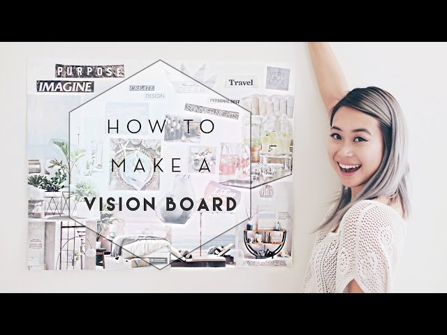 How to Make a Vision Board + Current Me vs Future Me - Lavendaire