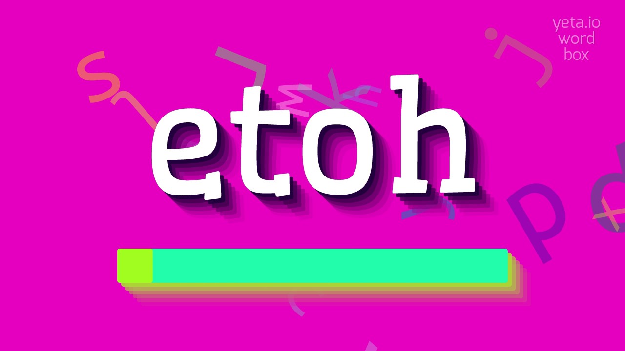 What is ETOH in medical terms