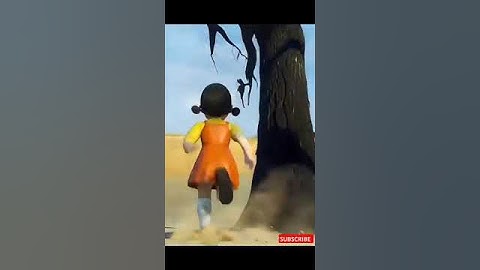 Squid Game Ai Mentality Run to Volcano #squidgame #squidgame2