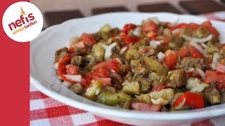 Közlenmiş Patlıcan Salatası Tarifi | Nefis Yemek Tarifleri Resimi