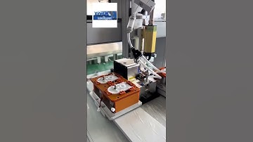 Multi-axis Automatic Desktop Screw Fastening Robot With Screw Feeder#screw #robotics #machinery