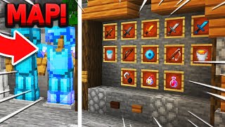 PvP Texture Pack Showcase Map For Minecraft Pe!! Texture Pack Review Map Mcpe screenshot 3