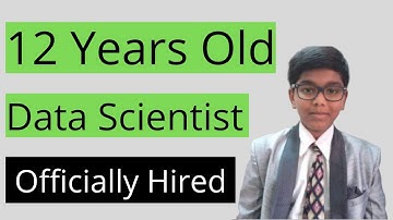 12 Years Old Data Scientist Officially Hired|Siddharth Srivastav Pillai|Young Data Scientist