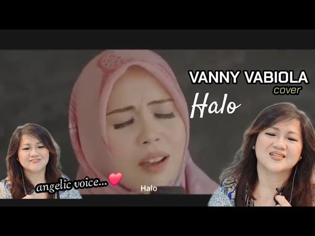 VANNY VABIOLA - HALO (BEYONCE) COVER - REACTION VIDEO class=