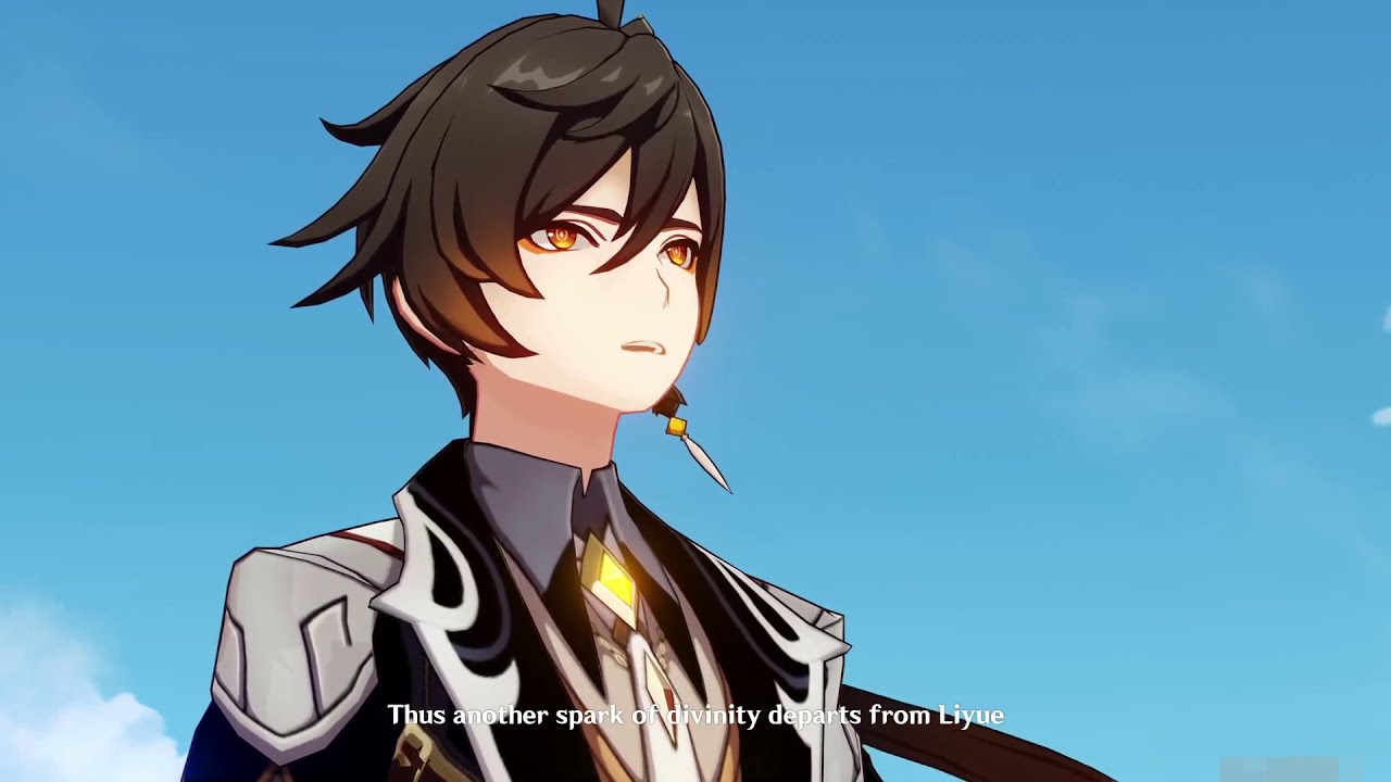 Genshin Impact: Zhongli's Story Quest Cutscene (Music Only  