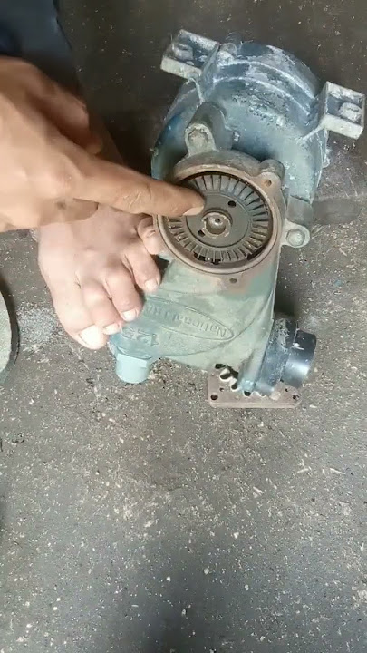 cara buka impeller pompa air national #shorts