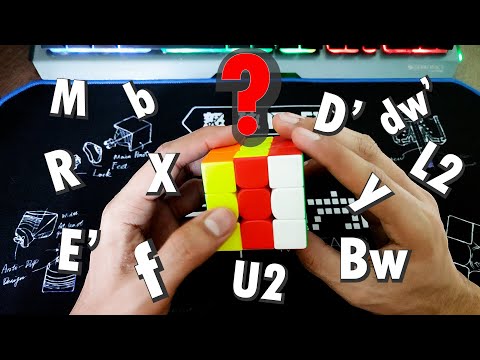 3x3 cube notation guide | rubiks cube tutorial 3x3