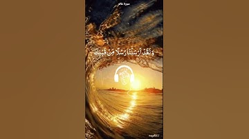 #تلاوة_خاشعة من#سورة_غافر #القرآن_الكريم #quran #اكسبلور