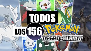 TODOS los mejores y peores pokémon de Unova / Teselia Pokémon Blanco y Negro
