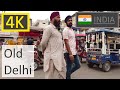 [4K] Walking DELHI - Through Old Delhi - India walk tour