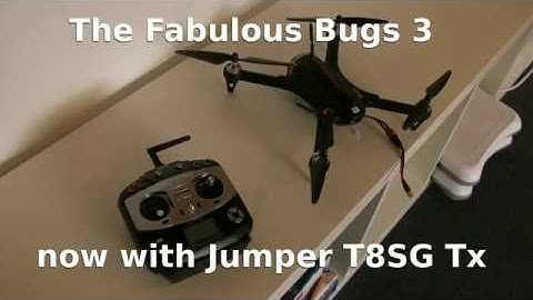 MJX Bugs 3 now works with Black/Silver Jumper T8SG Tx!