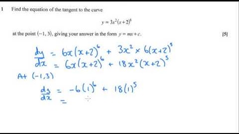 OCR C3 June 2016 q1 - A2 Maths - Product Rule/Quotient Rule