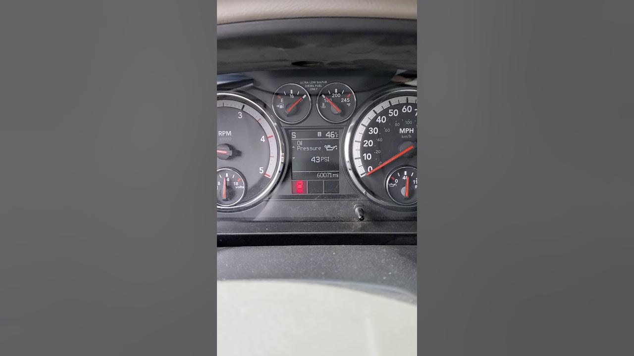 6.7L Cummins Diesel Oil Change - YouTube