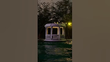 How I created a realistic gazebo scene in blender using free assets!  #blender #blender3d #cinematic