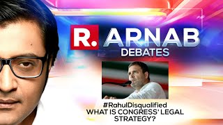 Arnab's Debate LIVE: Rahul Gandhi Disqualified As Lok Sabha MP. How Will It Impact 2024?