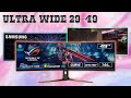 ⚡ Top 10 Los mejores MONITORES UltraWide para el 2021 (desde 29" a 49" 2K y 4K 🤗)