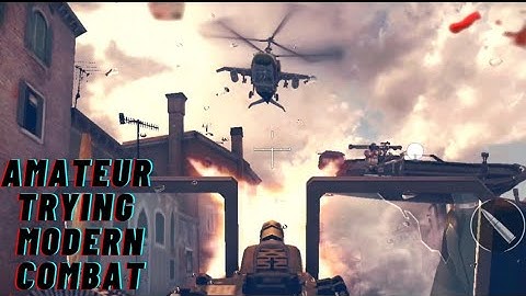 Noob Playing Modern Combat 5 | First Time | Shooting | Gameplay | Noob Trying New Games