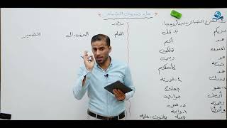 مادة اللغة العربية للصف الاول متوسط : حل تمرينات الضمائر