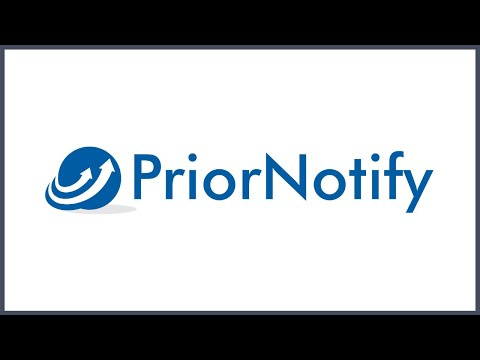 Welcome to PriorNotify