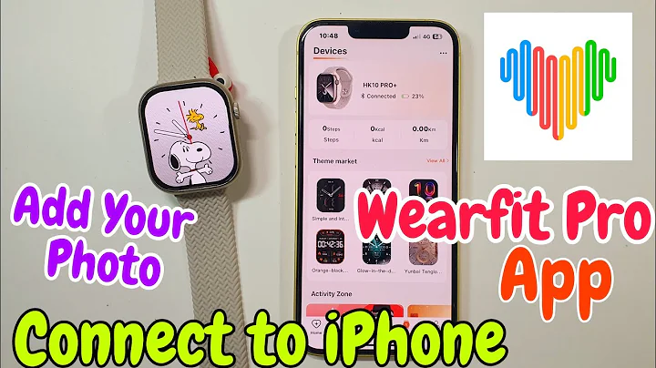 Wearfit Pro Connect To Iphone | WearFit Pro App All Setting | Smartwatch connect to wearfit pro