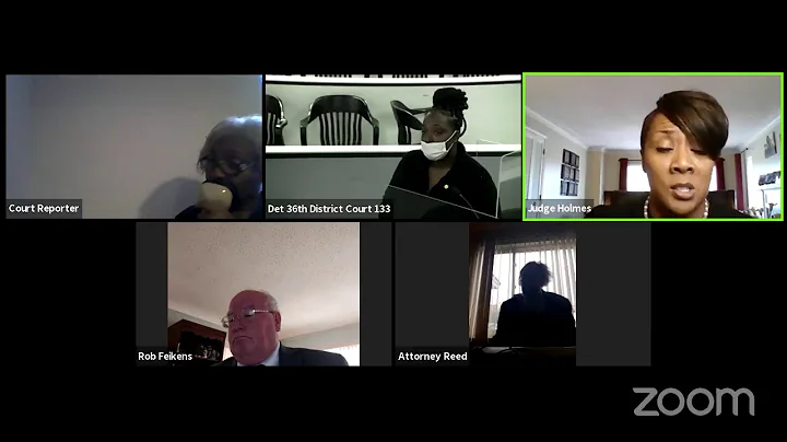 WC CR 133 - Judge Shannon A. Holmes' Court Session