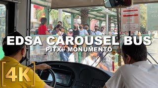 Northbound EDSA Carousel | Complete Guide & Bus Stations | PITX to Monumento Full Ride | Philippines