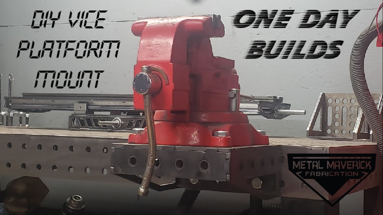 DIY vice platform mount - YouTube