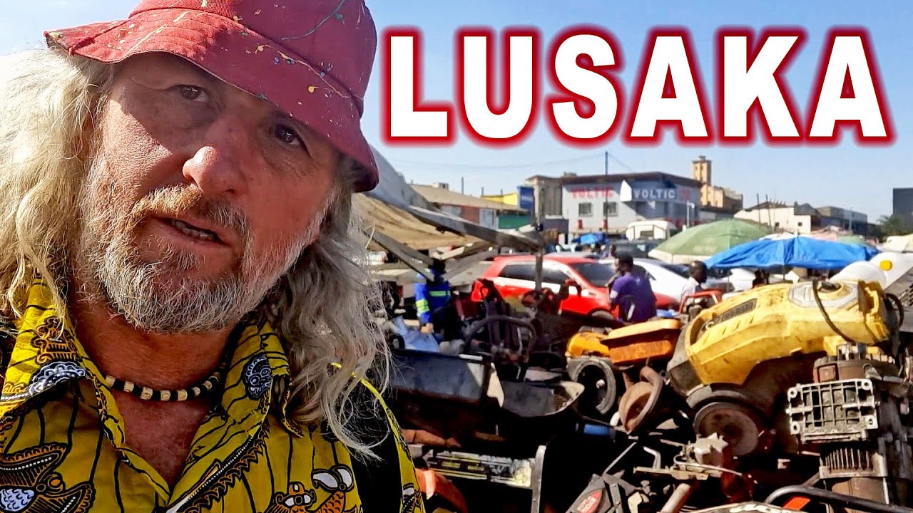 БЕЗУМНЫЙ АФРИКАНСКИЙ ГОРОД - Лусака - Замбия