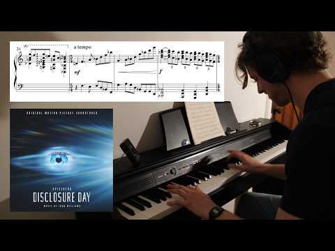 John Williams - Theme from ‘Disclosure Day’ (Piano Cover + Sheet Music)