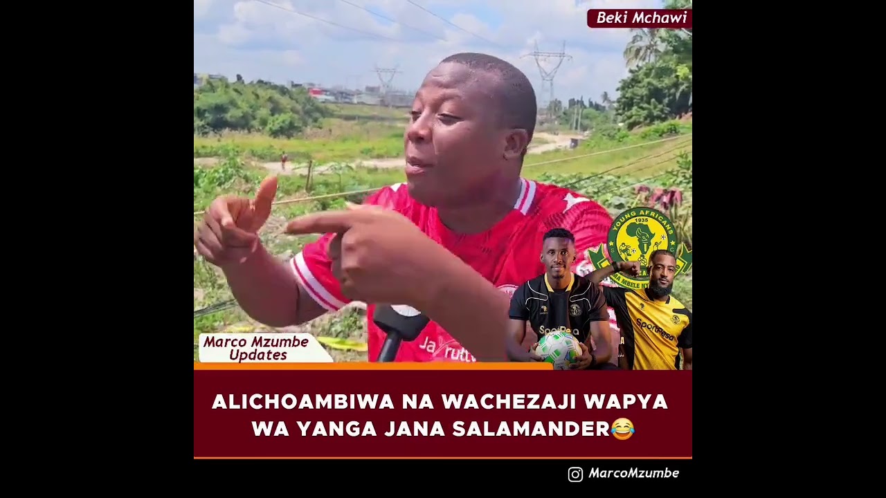 Shabiki wa Simba aliyeenda kwenye tukio la Yanga