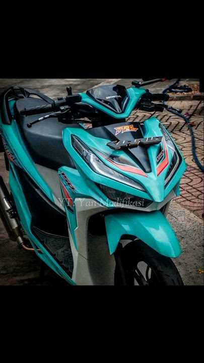 Modifikasi warna Honda Vario Simpel dan Keren part 3