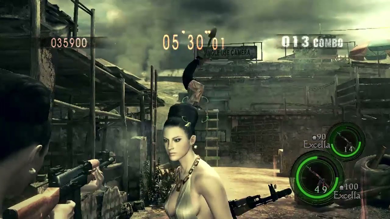 Excella playable in Resident Evil 5 mercs reunion - Gematsu