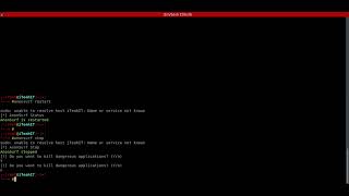 Anonsurf will not kill in the new ParrotOS version 5