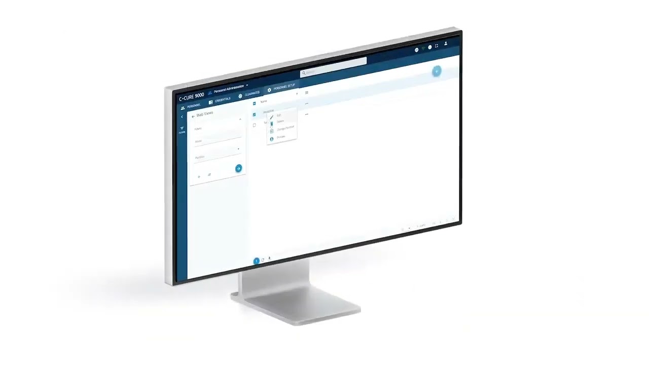 Video Workstation CCure 9000