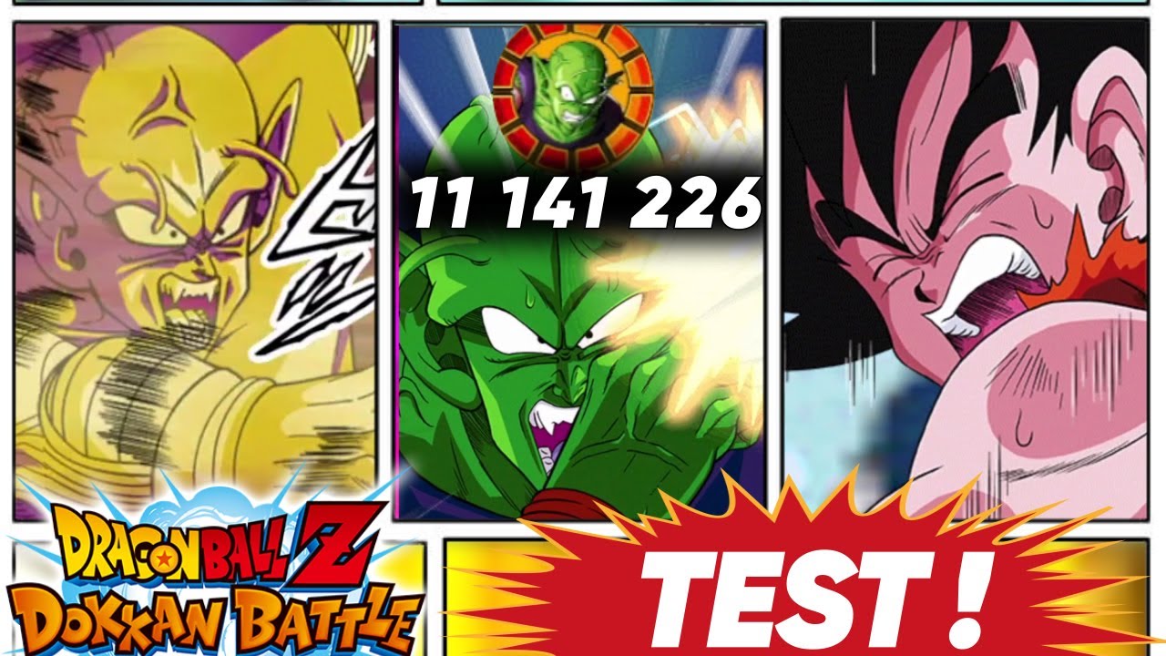 QUOI 11 MILLIONS ? TEST GOKU PICCOLO LR END ! DOKKAN BATTLE YouTube