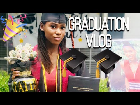 HIGH SCHOOL GRADUATION VLOG🎓🎓 - YouTube