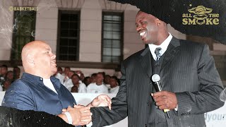 Famous Fat Joe Shares Hilarious And Scary Shaq Story | ALL THE SMOKE Wealth