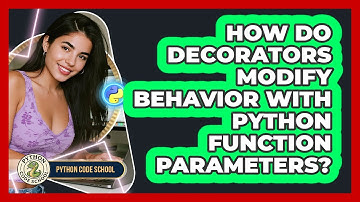 How Do Decorators Modify Behavior With Python Function Parameters? - Python Code School
