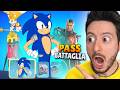 PAZZOX REAGISCE al PASS BATTAGLIA DI SONIC in FORTNITE!? ????