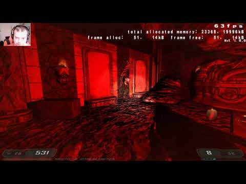 Прохождение с кастомизацией мода Beneath Hellu0027s Sky для игры DOOM 3 на уровне сложности g_skill 2