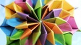 origami - modular - action origami - firework - tutorial - dutchpapergirl
