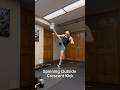 Spinning Outside Crescent Kick #martialartsexercise #kickingdrills #martialartsworkout