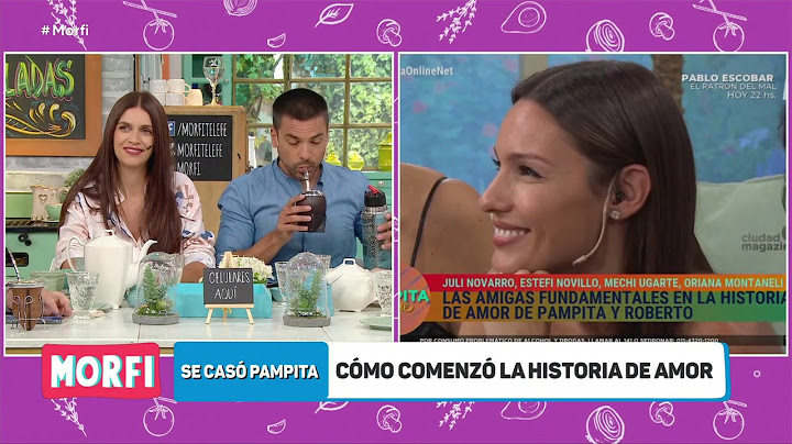 El audio que dio comienzo a la historia de amor de Pampita - Morfi