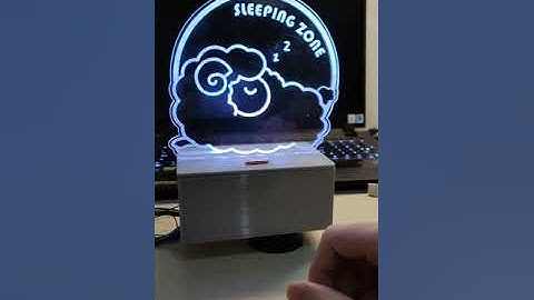 LED觸摸小夜燈互動裝置