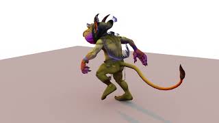 Goblin Walk TurnTable Render